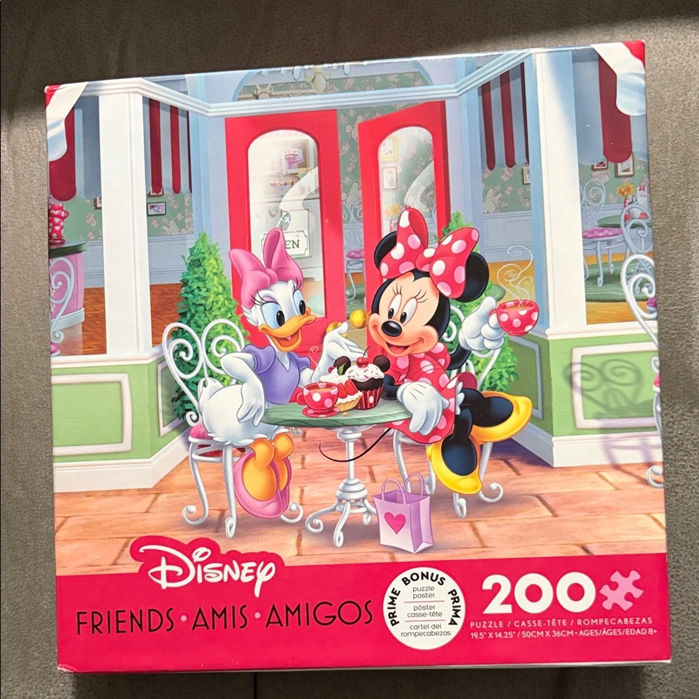 Disney Minnie and Daisy‎ Pink Puzzle 200
